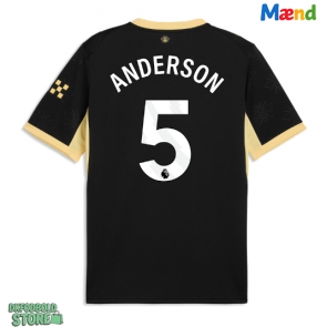 Manchester City Elliot Anderson #5 Replika Udebanetrøje 2026-27 Kortærmet